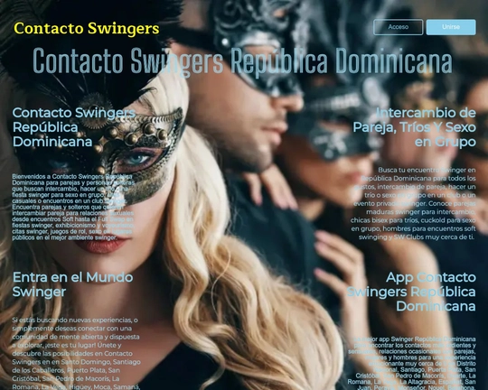 Contacto Swingers República Dominicana Logo