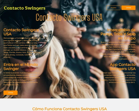 Contacto Swingers USA Logo